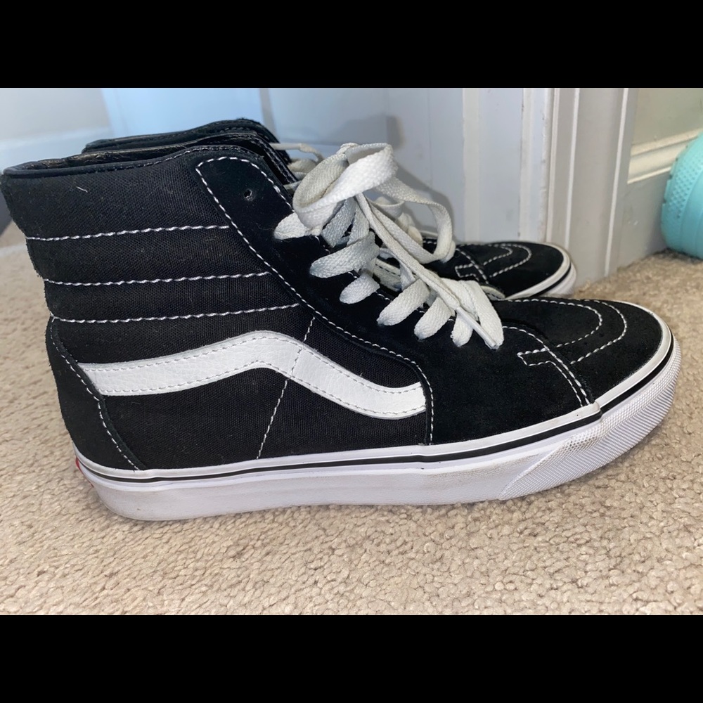 Black High Top Vans